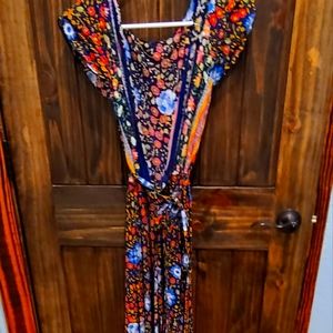 Floral maxi dress